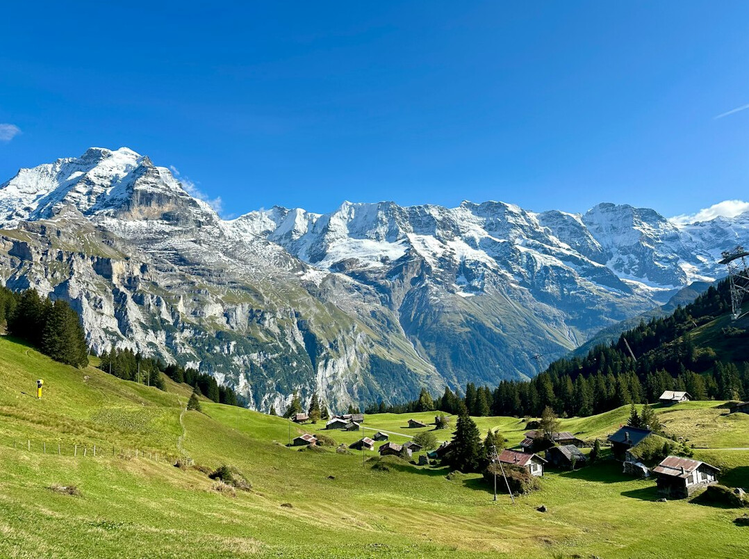 swiss mountain landscape