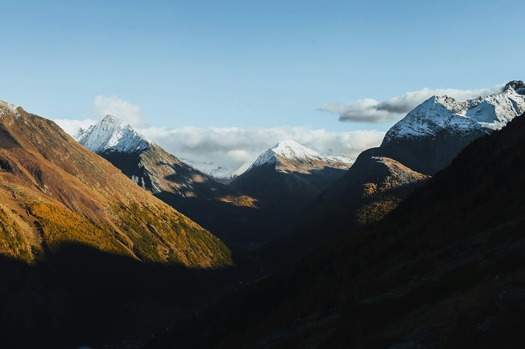 alpine mountains landscape